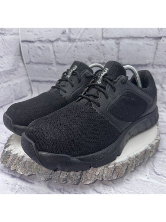 Hytest Other - Hytest Men’s Safety Steel Toe Work Shoes Size 10 Wide BLACK Non-Slip